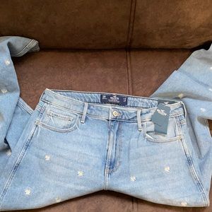 Ultra high rise mom jeans